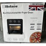 Belaco Air Fryer Oven. Est £70 - Grade U