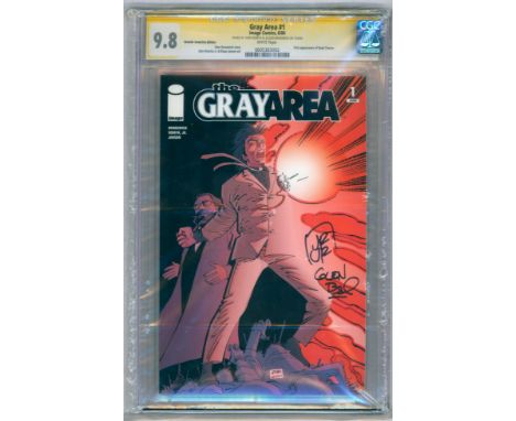 THE GRAY AREA #1 (Retailer Incentive Edition) – (Jun 2004, Image) – GRADED 9.8 by CGC – First appearance of Rudy Chance. John