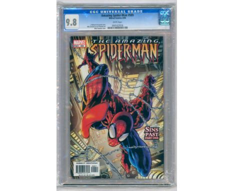 SPIDER-MAN #509 – (Aug. 2004 Marvel Comics) – GRADED 9.8 by CGC – Sins Past Part One. Mike Deodato cover, Mike Deodato &amp; 