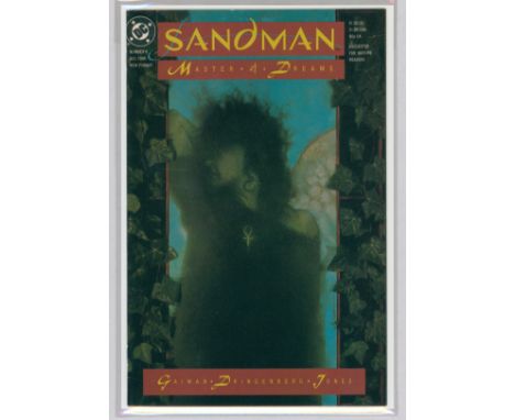 SANDMAN: MASTER OF DREAMS – (Aug 1989, DC) – Key Issue: First appearance of Death. Boarded. 