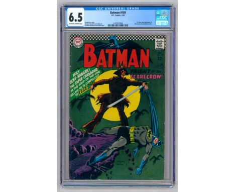 BATMAN #189 – (Feb. 1967 DC Comics) – GRADED 6.5 by CGC – Key Issue: First Silver Age Scarecrow (Jonathan Crane). Carmine Inf