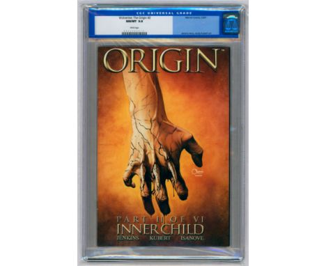 WOLVERINE: THE ORIGIN #2 – (Dec 2001 Marvel Comics) – GRADED NM/MT 9.8 by CGC – Key Issue: Death of John Howlett, Sr.; Death 