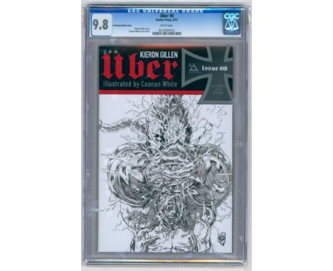 UBER #0 – (Mar 2013 Avatar Press) – GRADED 9.8 by CGC – Blitzkrieg Sketch Cover. Caanan White cover and art, Kieron Gillen st