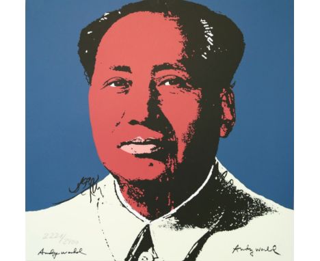 Artist: Andy Warhol [d'apres] (American, 1928 - 1987). Title: "Mao #09". Medium: Color lithograph. Date: Printed c1986?. Dime