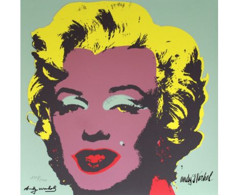 Artist: Andy Warhol [d'apres] (American, 1928 - 1987). Title: "Marilyn #05". Medium: Color lithograph. Date: Printed c1986?. 