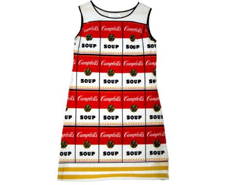 Artist: Andy Warhol (American, 1928 - 1987). Title: "The Souper Dress". Medium: Color silkscreen on paper. Date: Composed c19