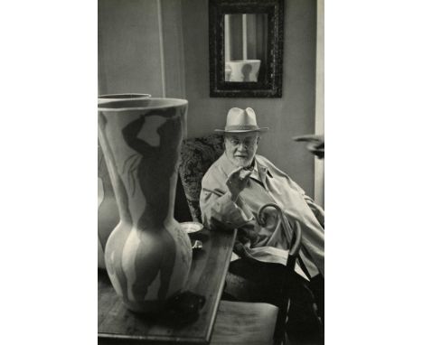 Artist: Henri Cartier-Bresson (French, 1908 - 2004). Title: "Henri Matisse, Saint-Jean-Cap-Ferrat [with Picasso ceramic]". Me