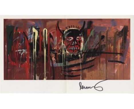 Artist: Jean-Michel Basquiat (American, 1960-1988). Title: "Devil ['Untitled' 1982]". Medium: Color offset lithograph. Date: 