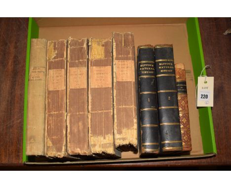 Finn's Natural History Abridged, a new edition by the Reverend W. Hutton, embellished with 100 engravings, in 2 vols, with le