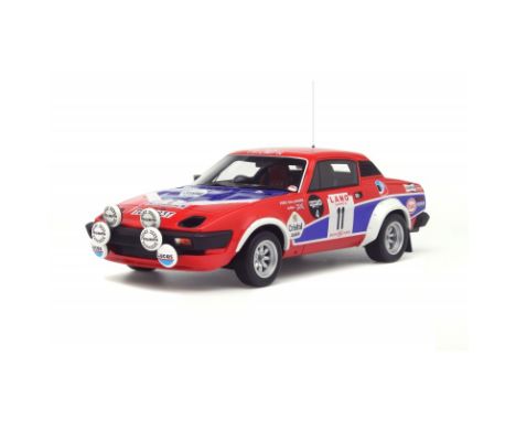 Otto Models Triumph TR7 V8 Rally Car 1980,  1:18 Scale, ref no: OT220 UVI, in mint un opened condition, with sealed white pol