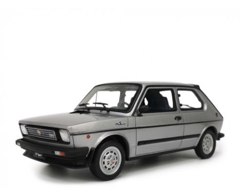 Laudoracing Fiat 127 Sport 70 HP 1978, 1:18 scale,LM090C silver resin model, in outer card boxed, in mint sealed condition, w