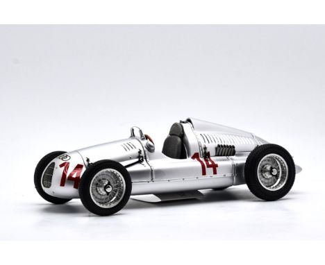 CMC 1:18 scale Model M-090 Auto Union Typ D 1938/39 Racing car, Hand assembled model composed of 650 parts, Limited Edition o