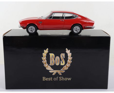Best of Show Fiat Dino Coupe 2000,1:18 Scale, ref. no: 193253, red resin body, 528/1000 in mint boxed pre owned condition.