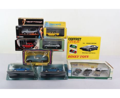 A Small Quantity of Mixed Diecast 1:43 scale, including: Corgi VA 09009 Rover Sd1 Vitesse 30th Anniversary, EG Autobianchi A 