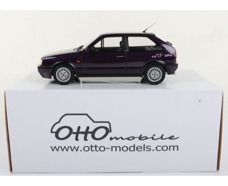 Otto  Models Volkswagen Polo G40 Genesis 1:18 Scale, mauve resin body, ref no: OT121 UVI, in mint opened pre owned condition,