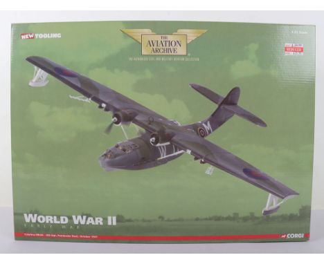 Corgi Aviation Archive Catalina Mk.IIa, Catalina of 209 Squadron Raf, Pembroke Dock, October 1941. This corgi model is in min