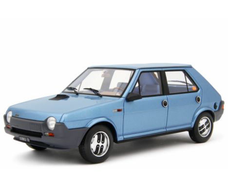 Laudoracing Fiat Ritmo 60 CL 1978, 1:18 scale,LM155F metallic blue resin model, in outer card boxed, in mint sealed condition