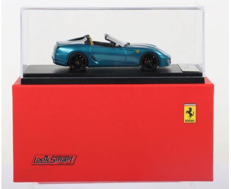 Look Smart Models Ferrari SA Aperta, metallic green resin high quality model, 1:43 scale, Special edition 40 pcs for: New Ace