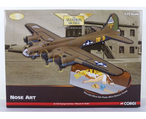 Corgi Aviation Archive B-17G Flying Fortress ‘Nose Art’ Collection, A nice example of a B17G Flying Fortress, of the 323rd Bo