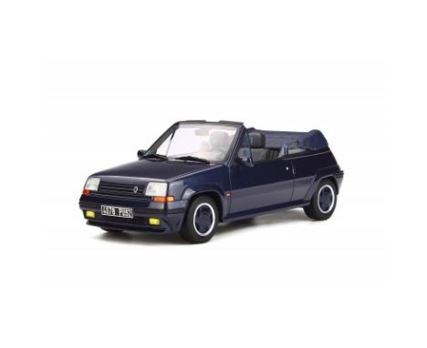 Otto Models Renault R5 GT Turbo Cabriolet by EBS 1990 1:18 Scale, ref no: OT280 UVI, in mint unopened sealed outer brown card