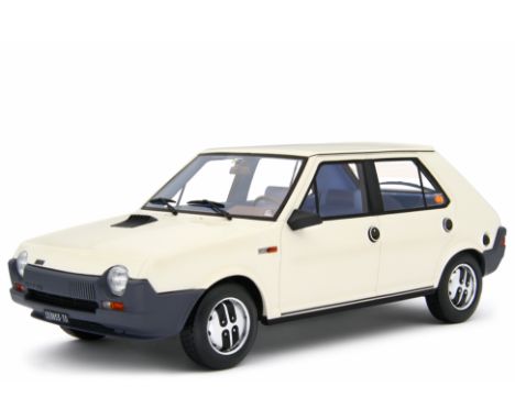 Laudoracing  Fiat Ritmo 60 CL 1978, 1:18 scale,LM155E, Bianco Yacht resin model, in outer card boxed, in mint sealed conditio