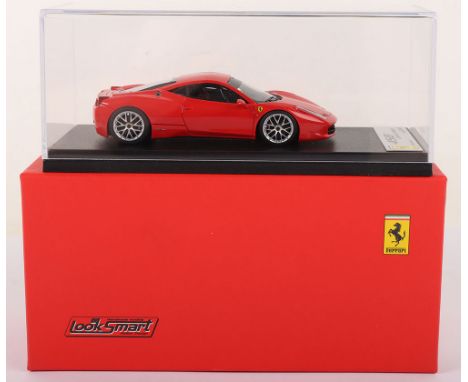 Look Smart Models Ferrari 458 Challenge, red resin high quality model, 1:43 scale, Limited edition 43/50, in mint boxed condi