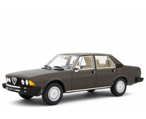 Laudoracing models Alfa 2.5 1979 1:18 scale, LM156E, Luci Di Bosco resin model, in outer card illustrated boxed, limited edit