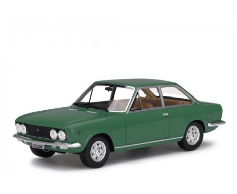 Laudoracing Fiat 124 Sport Coupe 1969, 1:18 scale,LM131D, green resin model, in outer card illustrated boxed, in mint sealed 