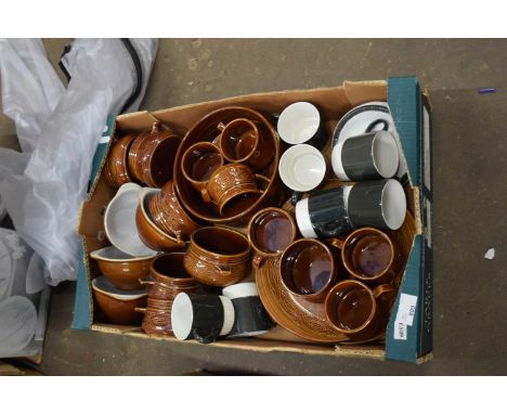 ONE BOX POOLE AND OTHER KITCHEN WARES