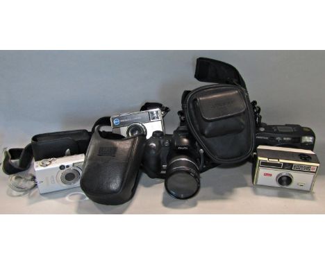 A Fuji Film S5100 camera, Pentax Espio 140 and others 