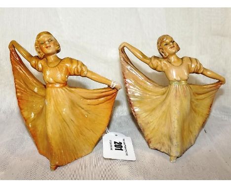Two Wade figures entitled Jase 11cm (h) (2)