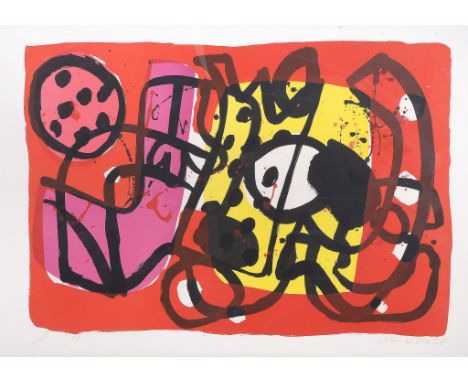 δ Alan Davie (British 1920-2014) - Zurich Improvisations No.XX Lithograph printed in colours, 1965 Signed in pencil and numbe