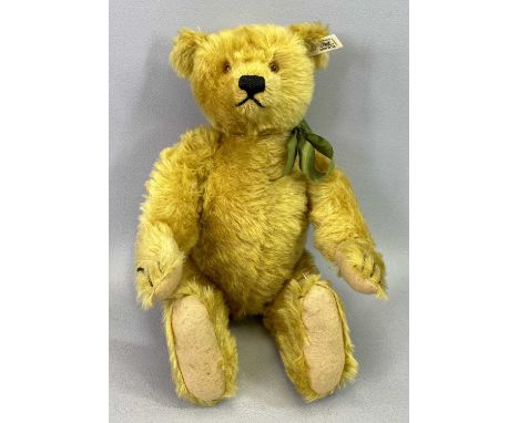 STEIFF HARRODS TEDDY BEAR - limited edition (857/2000), wearing ribbon collar and with musical winding mechanism to the back,