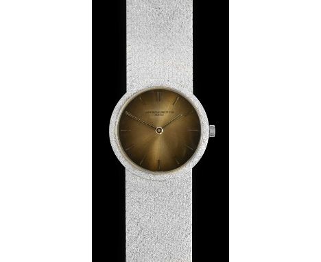 Vacheron Constantin: A Lady's 18 Carat White Gold Wristwatch, signed Vacheron &amp; Constantin, Geneve, ref: 6898, 1971, (cal