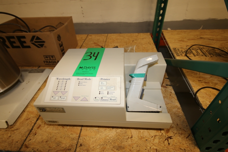 Biolog MicroStation E-Max Precision Microplate Reader, S/N E11081 With ...