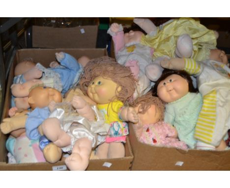 Cabbage patch dolls - various (2 boxes)