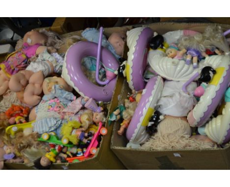 Cabbage Patch Dolls - various; accessories; etc (2 boxes)
