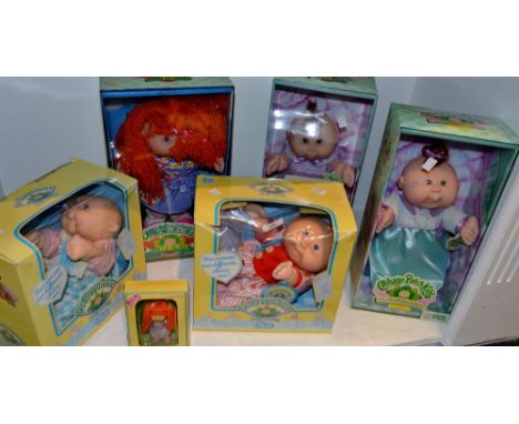 Cabbage Patch Dolls - French, Chinese variations, boxed (6)