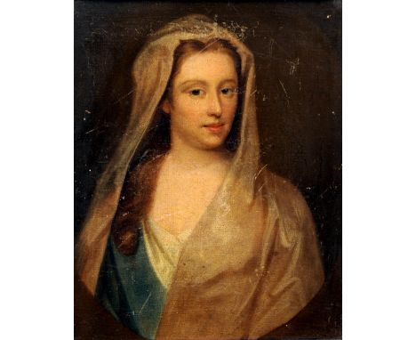 ENGLISH SCHOOL (18th century)
Portrait of a Lady
Oil on canvas
Old inscribed label to verso
27.5 x 34.5 cm, framed CONDITION 
