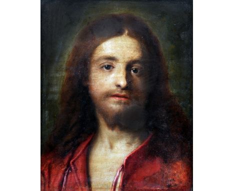 VENETIAN SCHOOL (16th century)
Portrait of Christ
Oil on canvas
37.5 x 48 cm, framed CONDITION REPORTS: Generally in good con