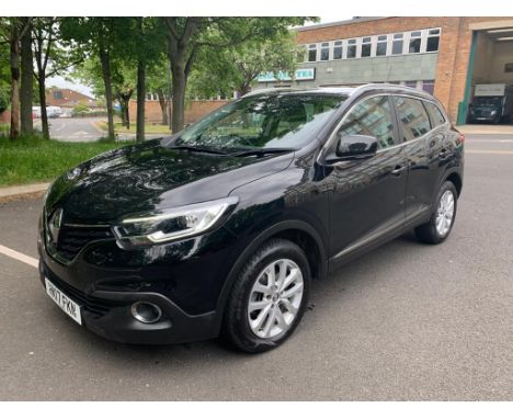 2017 Renault Kadjar Dynamique Nav DCI , Black, 19,963 Miles, Registration HK17 FKN, First Registered  28 April 20175, 2 Previ