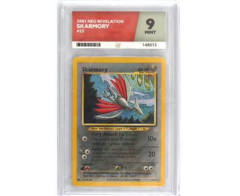 Pokemon TCG - Skarmory Neo Revelation 023/064 - ACE Mint 9 Condition Report:  ACE 9
