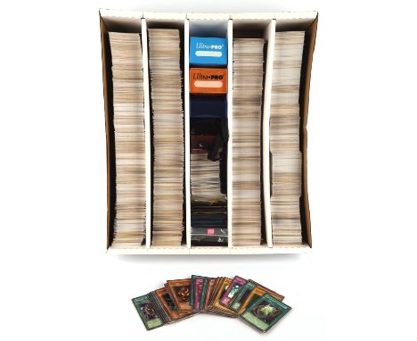 Yu-Gi-Oh! 4,000+ Card collection This lot contains one box containing over 4,000 Yugioh cards dating from the very first set 