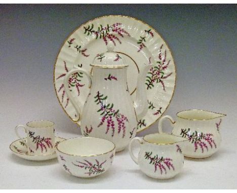 Royal Worcester Dunrobin pattern tea and coffee service   Condition: 