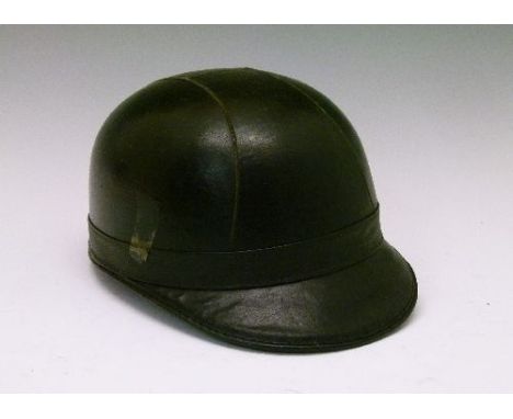 Vintage cork motorcycle helmet   Condition: 
