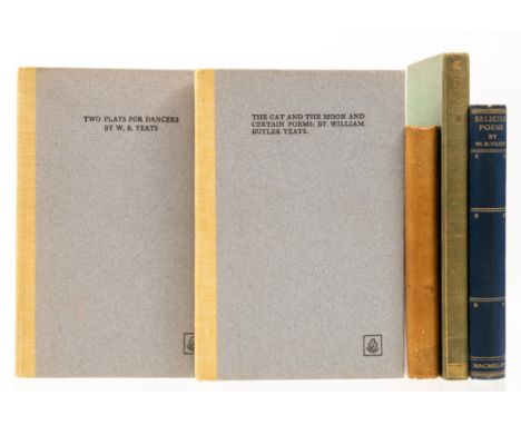 Yeats (William Butler) Selected Poems, cloth extremities a little rubbed, otherwise excellent, 1929; Last Poems and Plays, ow