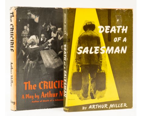 Miller (Arthur) Death of a Salesman, small book-label on endpapers, jacket with tape stains, light rubbing to extremities, ot