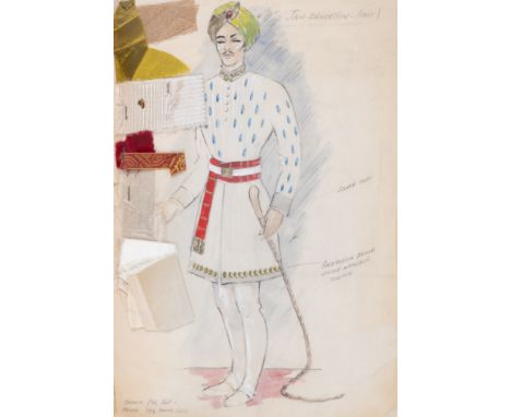 B.J. Simmons &amp; Co. (Theatrical Court Costumers) Collection of over 100 original theatrical costume designs, including cos