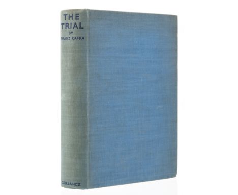 Kafka (Franz) The Trial, first English edition, translated by Willa and Edwin Muir, gift inscription on front free endpaper, 