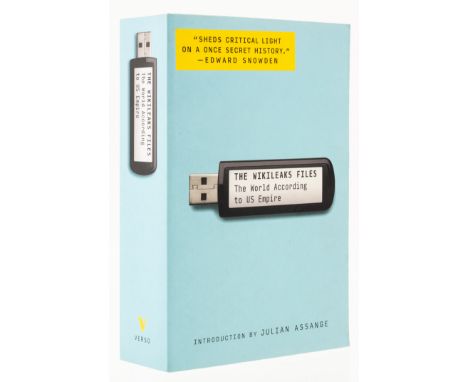 Assange (Julian) The Wikileaks Files: The World According to US Empire, first paperback edition, signed by the author "Julian